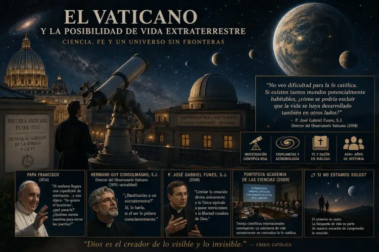 El Vaticano y los Extraterrestres: Una Iglesia Abierta al Misterio del Cosmos